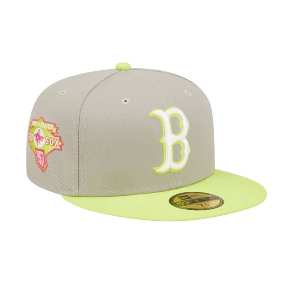 New Era Boston Red Sox ICON Pack 59FIFTY Fitted Hat 1967 WS Patch 7 7/8 - Picture 2 of 6